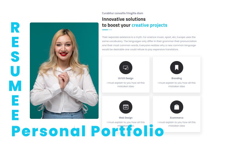 Profiles - Multipurpose Personal Portfolio HTML Template