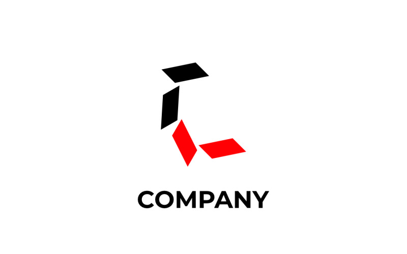 Logotipo Dinâmico de Letra LC Monograma