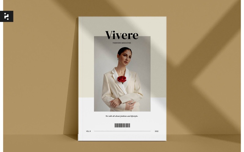 Vivere - Минималистичный шаблон журнала о моде
