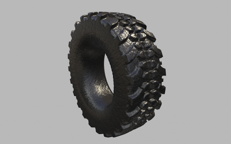 Gumiabroncs 4K 3D Highpoly modell