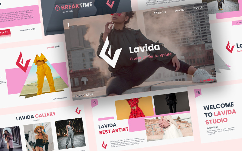 Lavida - Creative Power Point Template