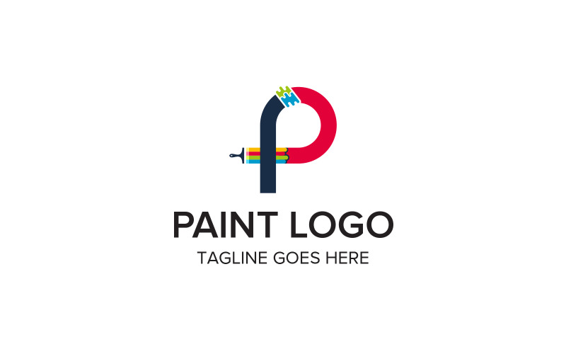 P Letter Logo Design Vector Template