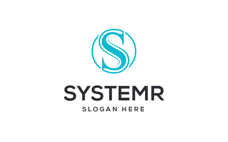 Systemr S 字母徽标矢量