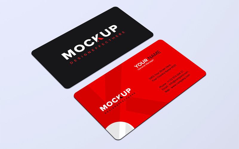 Business Card Mock Up Design