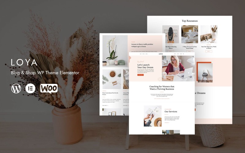 Loya - Blog & Winkel WP Theme Elementor