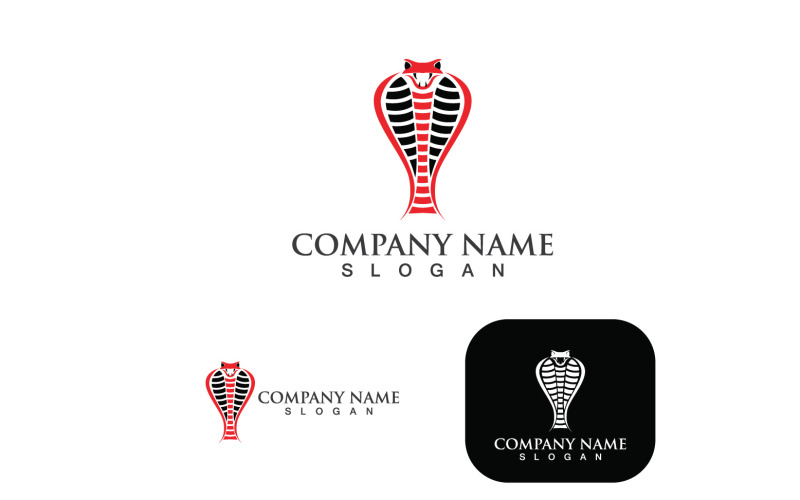 Viper Snake-logo-ontwerp Danger Snake V24