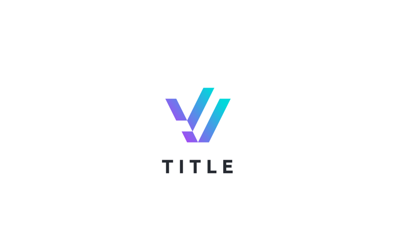Modern Geometrical Investment App Growth Logo