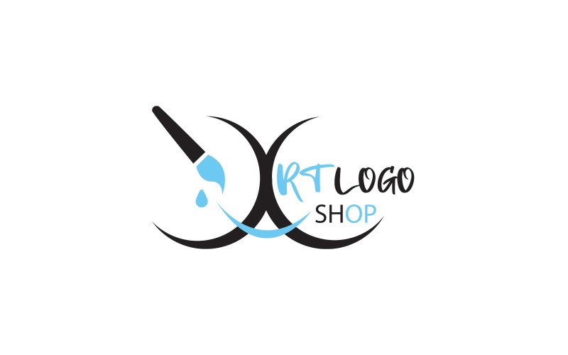 Мистецький логотип для всього мистецького бізнесу