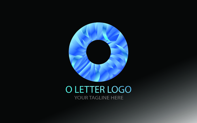 O Lettera Logo Per Tutti I Nomi Iniziano Con O Lettera