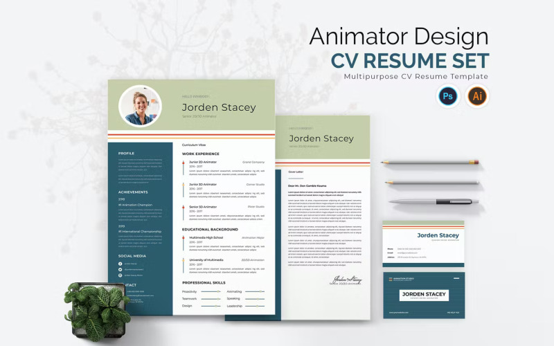 Animator Design CV CV
