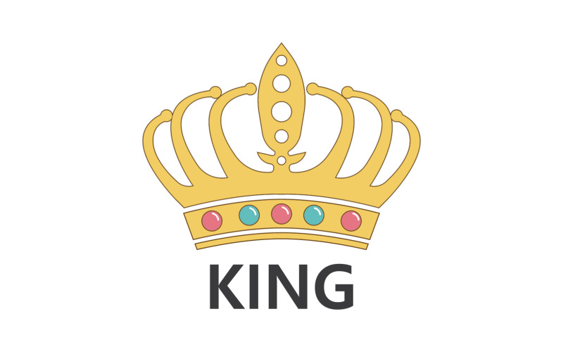 V Letter Crown Logo - Logoku