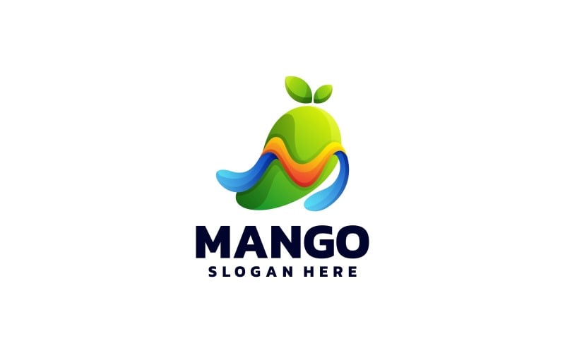 Mango Gradient Logotyp Mall