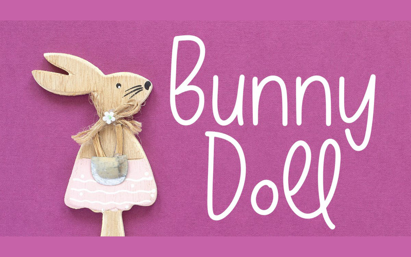 Bunny Doll Playful Handwritten Font