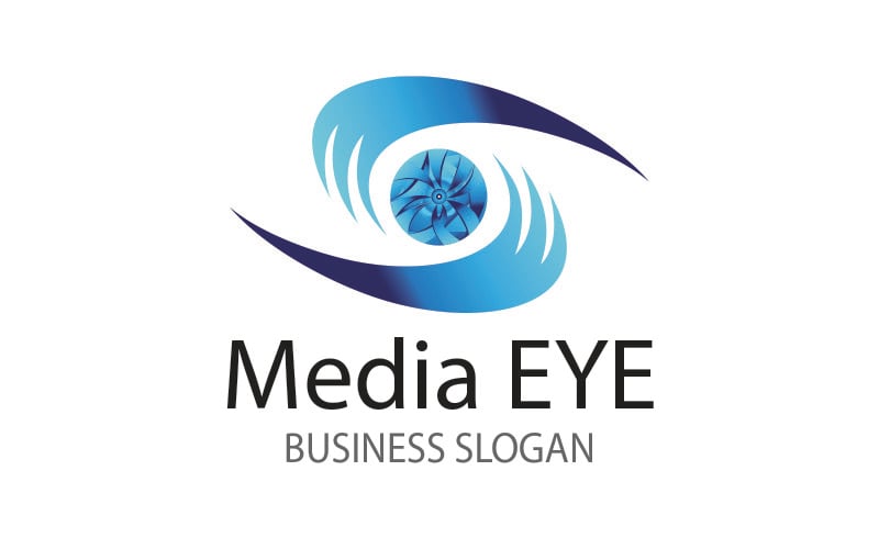 Media Eye Logo For All Media Business