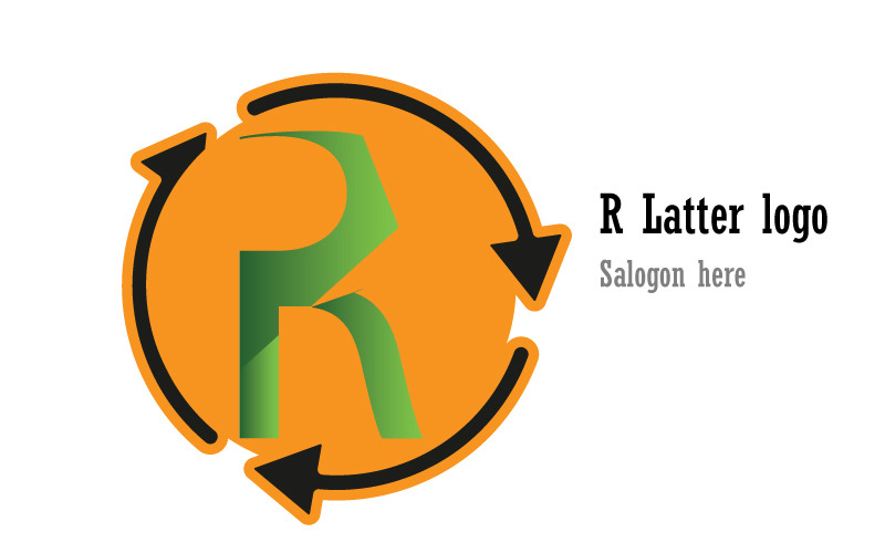 R ostatnie logo dla nowej marki