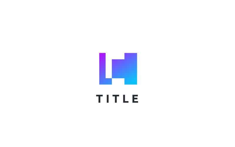 Rymlig Edgy HL Shade Monogram Logotyp