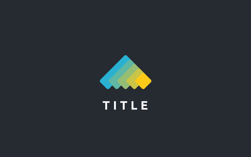 Minimal Lite A 多块立方体阴影 Apex 徽标