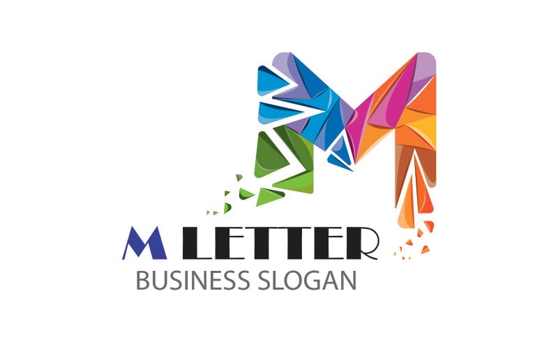 Logotipo da letra M combinando com todos os negócios iniciados na letra M