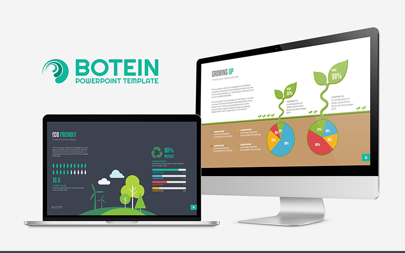 Botein PowerPoint演示模板