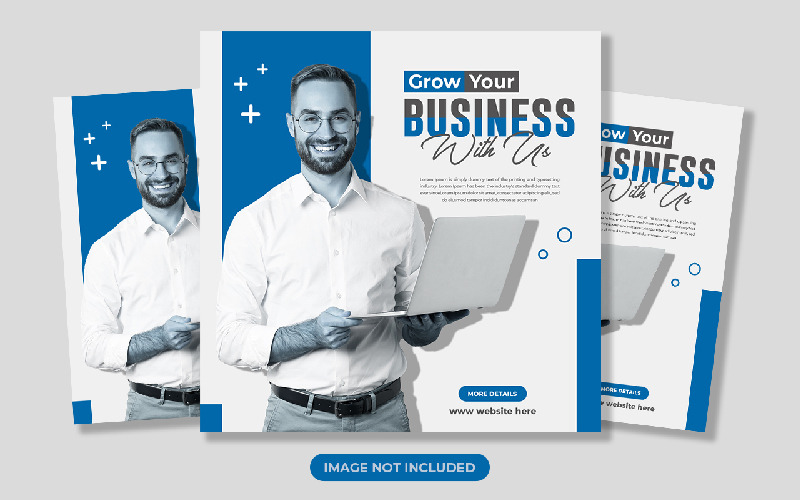 Creative Digital Marketing Social Media Post Template