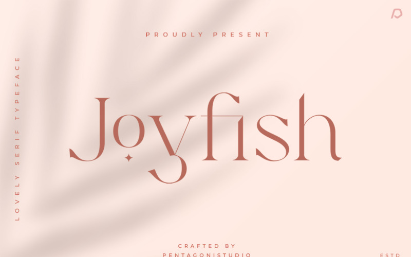 Радість | Прекрасний шрифт із засічками