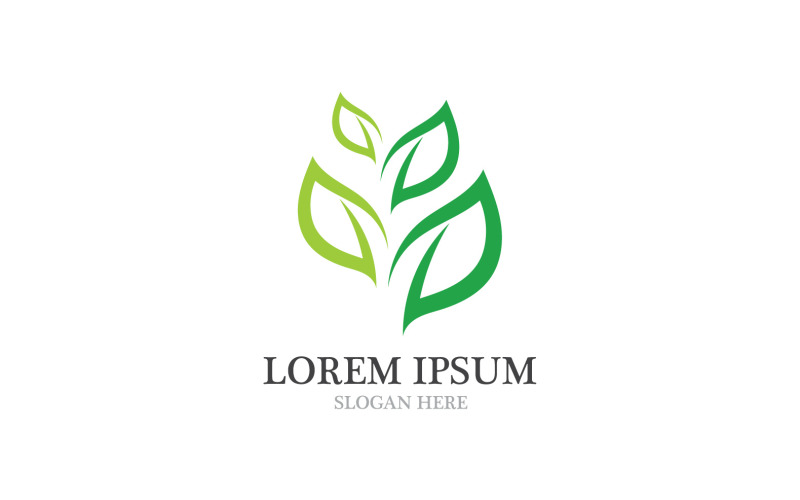 Ekologi lövgrön logotyp Ver.3