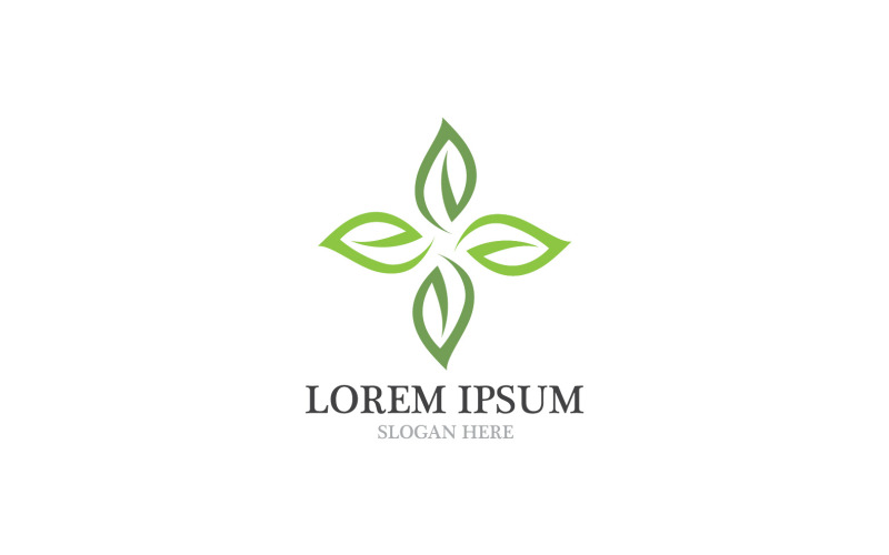 Ekologi lövgrön logotyp Ver.8