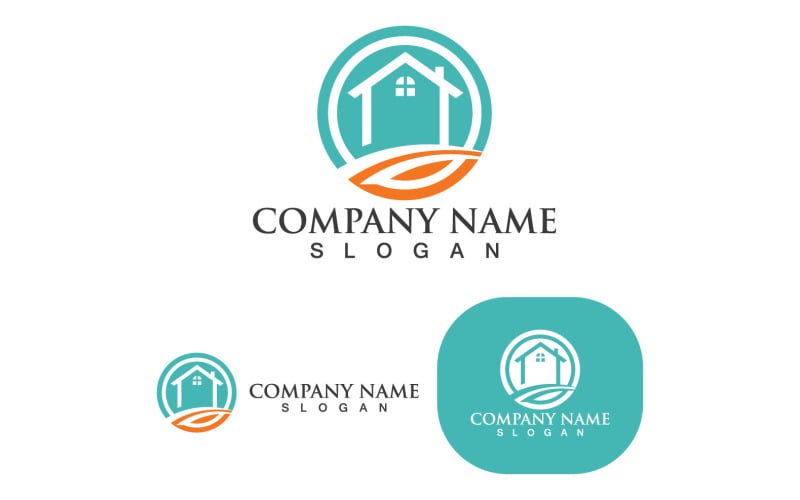 House Home Logo Building Vector V32