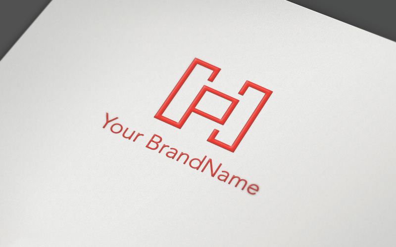 HP or PH creative logo design vector file