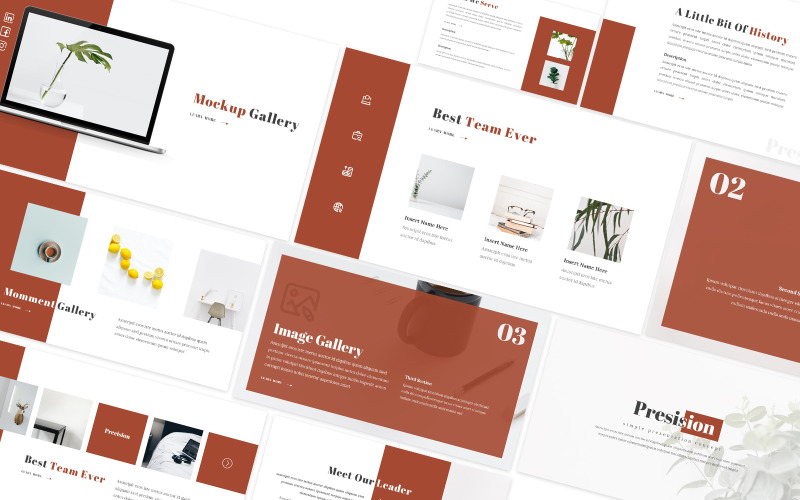 Presision Simple Powerpoint Template