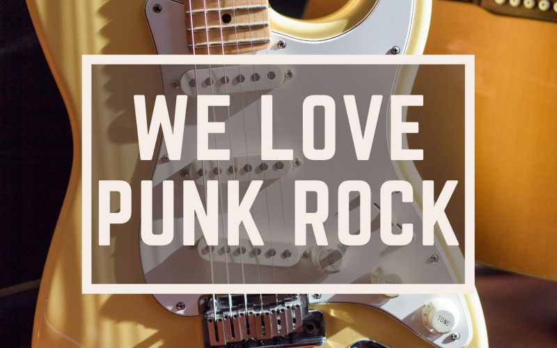 Nós amamos o punk rock - Faixa de áudio Stock Music