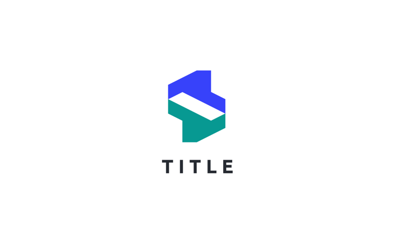 Sleek Lite S Asymmetrisk Tech Monogram Logotyp