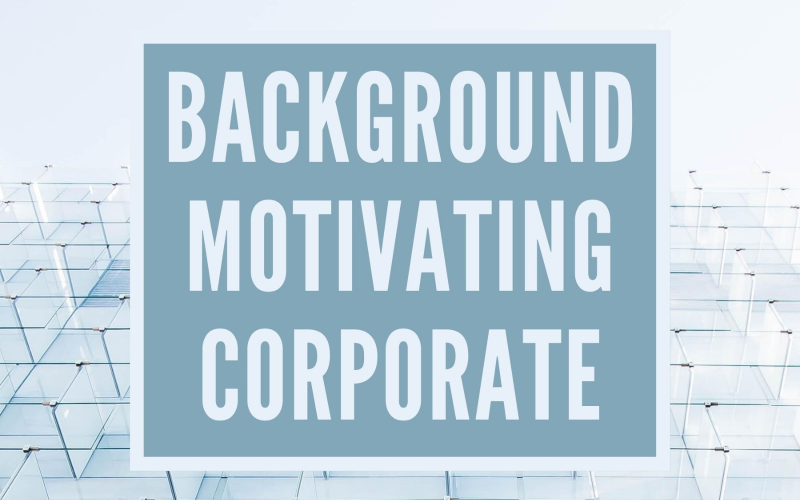 Background Motivating Corporate - Audio Track Stock Music