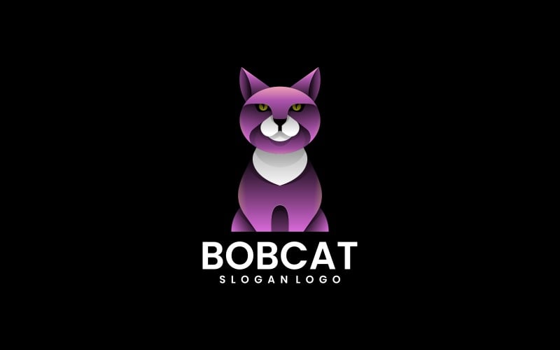 Bobcat Gradyan Logo Stili