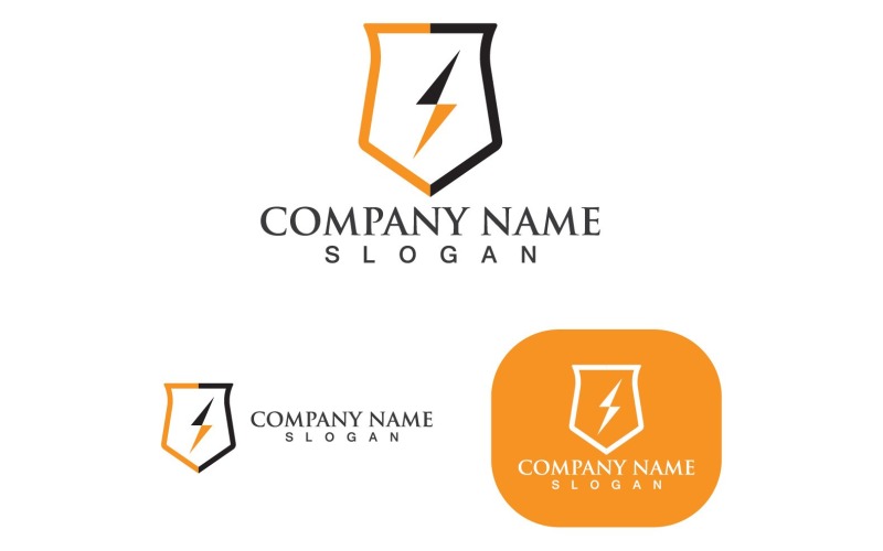 Logo a symbol blesku Thunderbolt V4