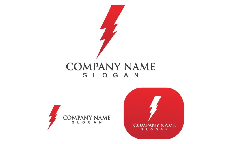 Logo e simbolo Thunderbolt Flash V9