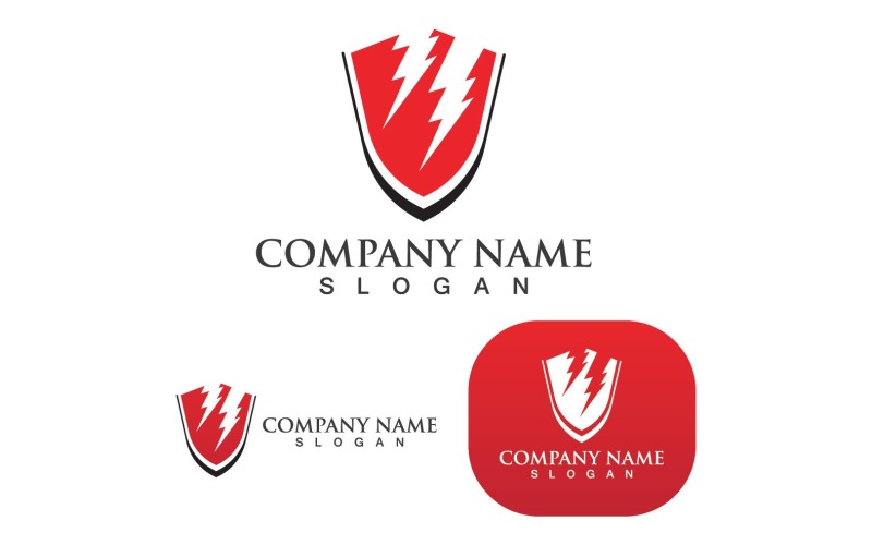 Thunderbolt Flash Logo And Symbol V14