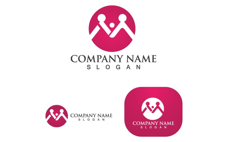 M Family Care Logo And Symbol