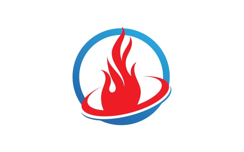 Fire Hot Flame Logo And Symbol V22 242063 TemplateMonster