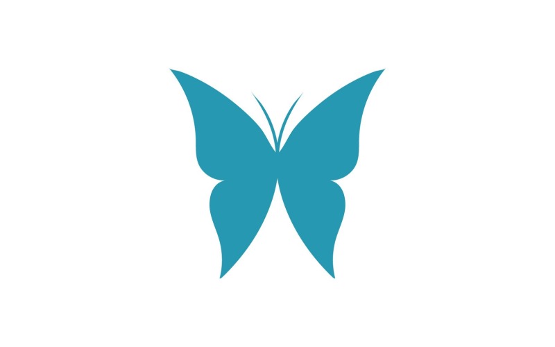 Elementi del logo della farfalla Vector Eps V