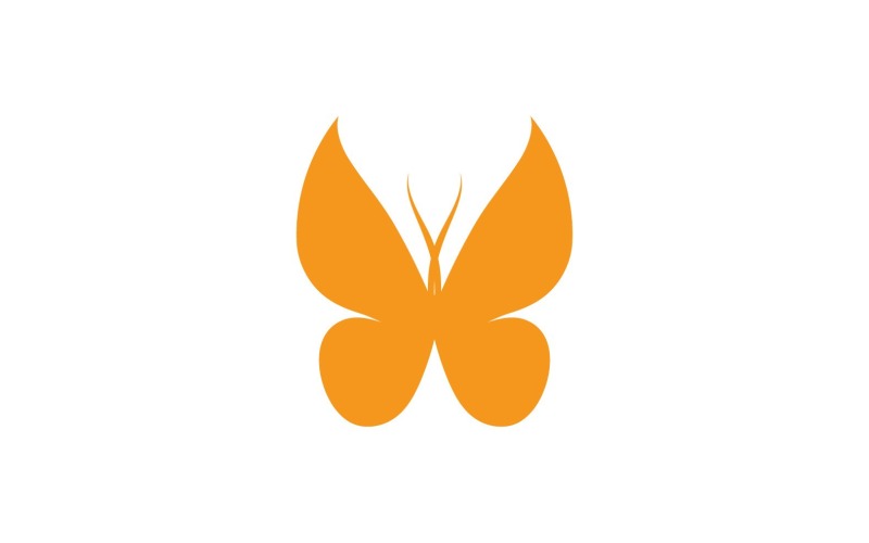 Elementi di logo a farfalla Vector Eps V11