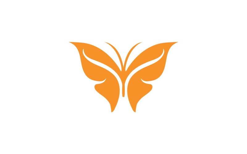 Elementi di logo a farfalla Vector Eps V9