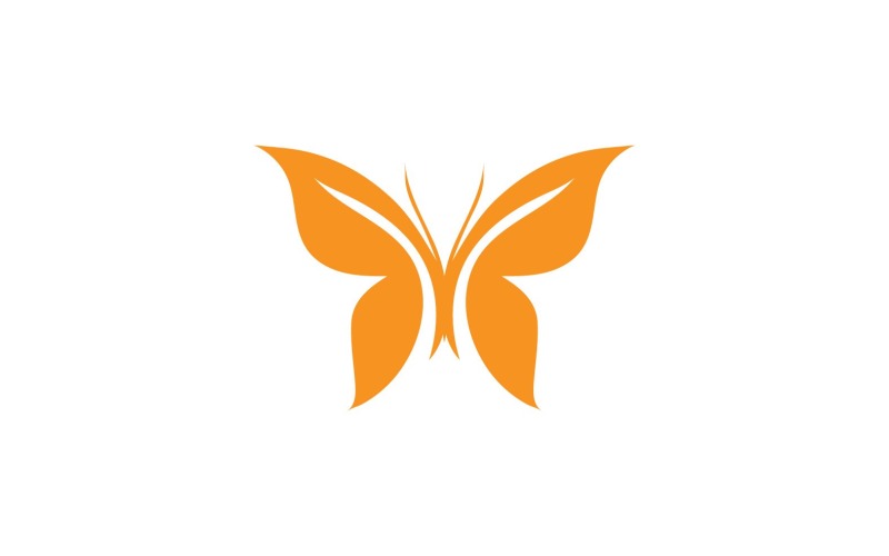 Motyl Logo Elementy Wektor Eps V3