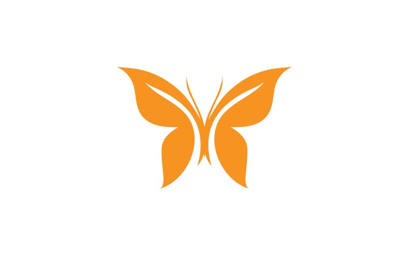 papillon, logo, éléments, vecteur, eps, v3
