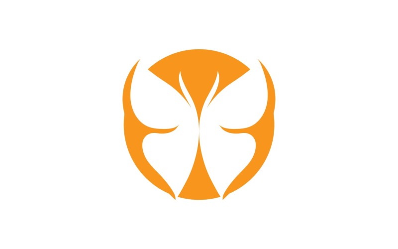 Butterfly Logo Elements Vector Eps V30