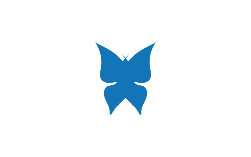 Elementi di logo a farfalla Vector Eps V16