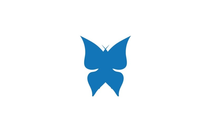 Elementos del logotipo de mariposa Vector Eps V16