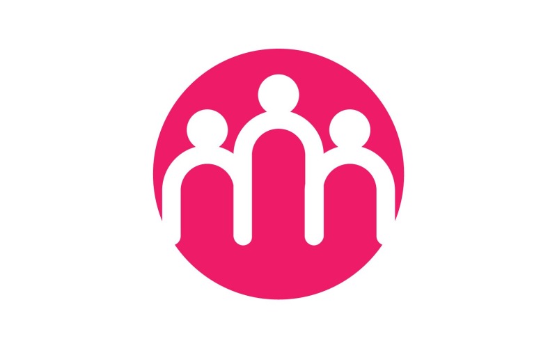 Gruppen-Menschen-Community-Logo-Elemente V15