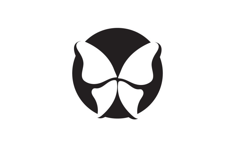 papillon, logo, éléments, vecteur, eps, v33