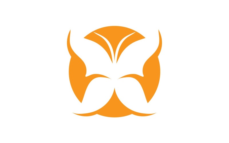 Vlinder Logo Elementen Vector Eps V37